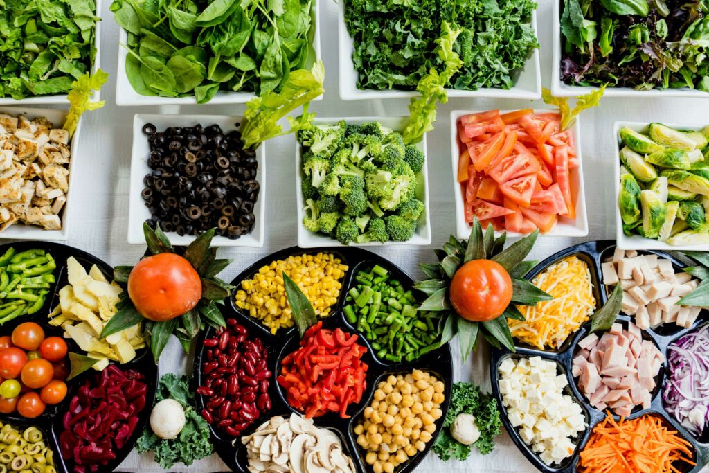 Healthy snack station in the office promoting workplace wellness during National Nutrition Week